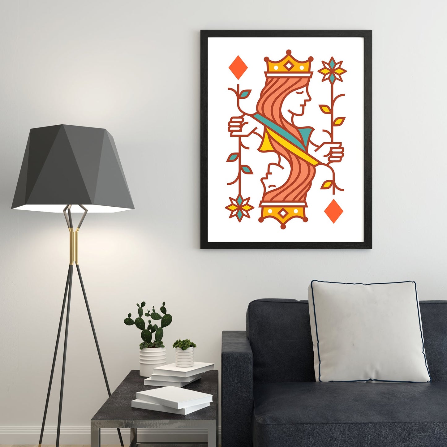 Queen of Diamonds Poster