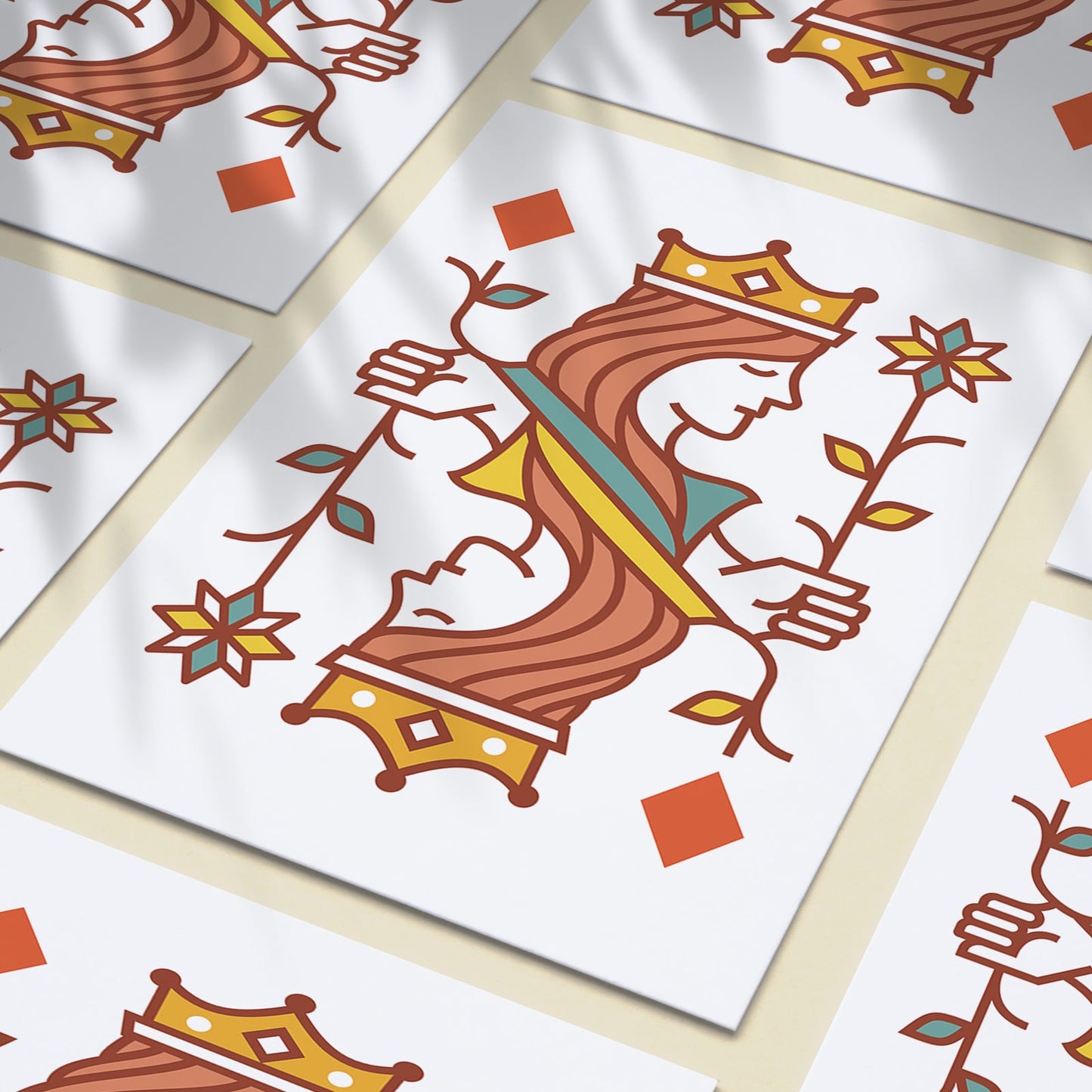 Queen of Diamonds Poster