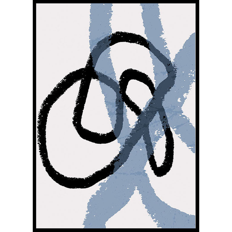 Abstract Brush Strokes Poster Number 1