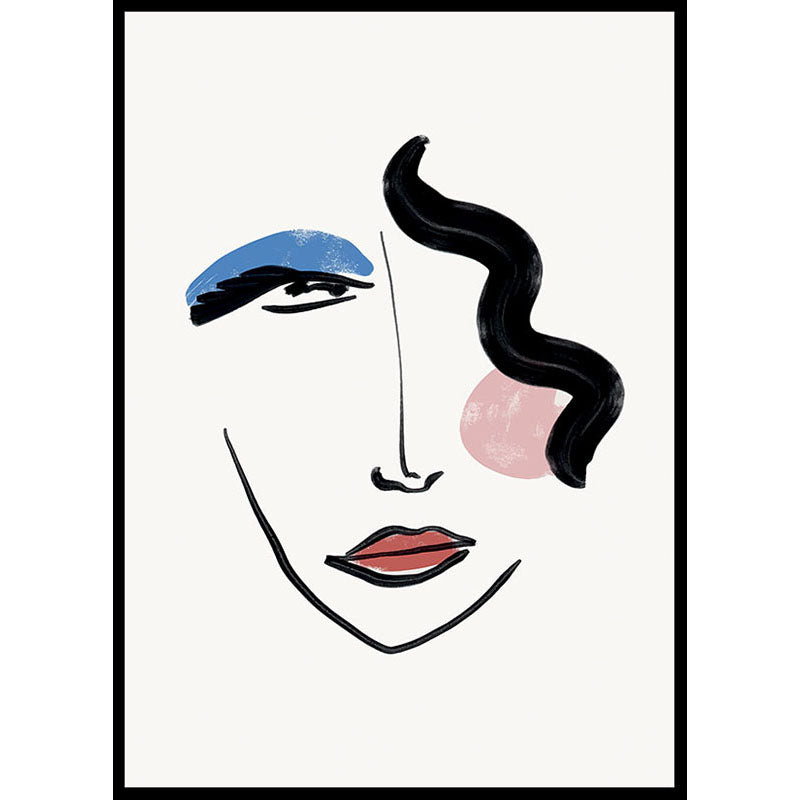 Abstract Face Poster Number 2