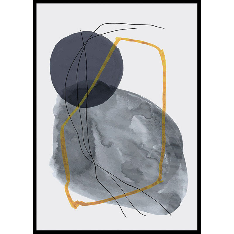 Abstract Pebbles Poster Number 2