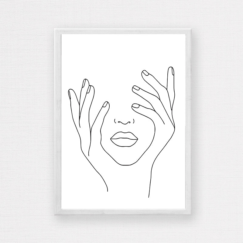 Femme Line Drawing Number 1