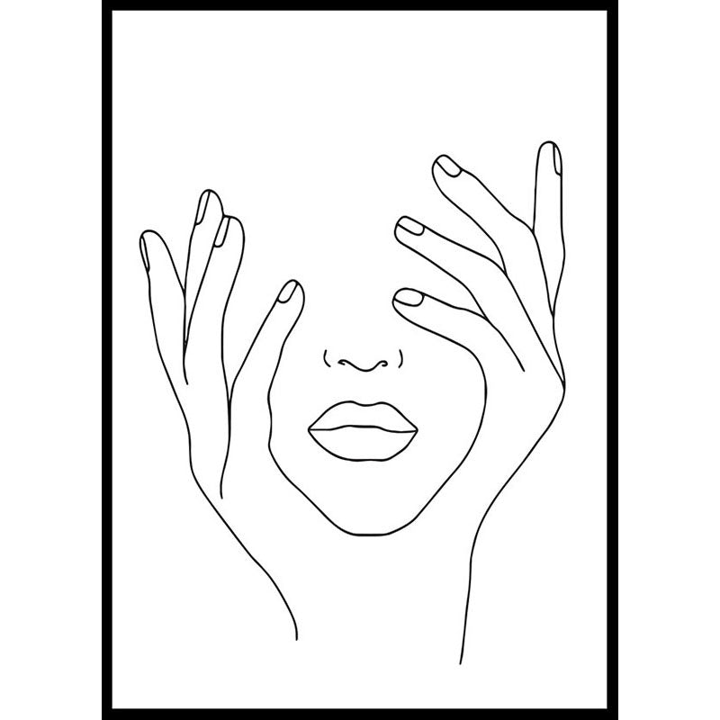 Femme Line Drawing Number 1