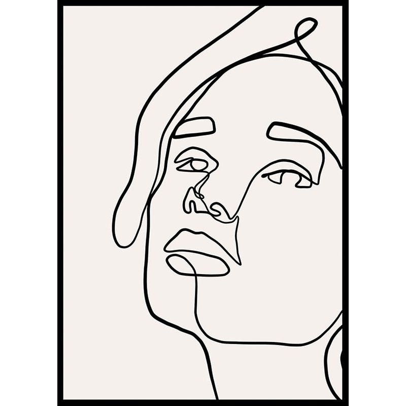 Femme Line Drawing Number 4