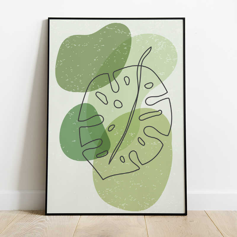 Floral Layers Poster Number 3