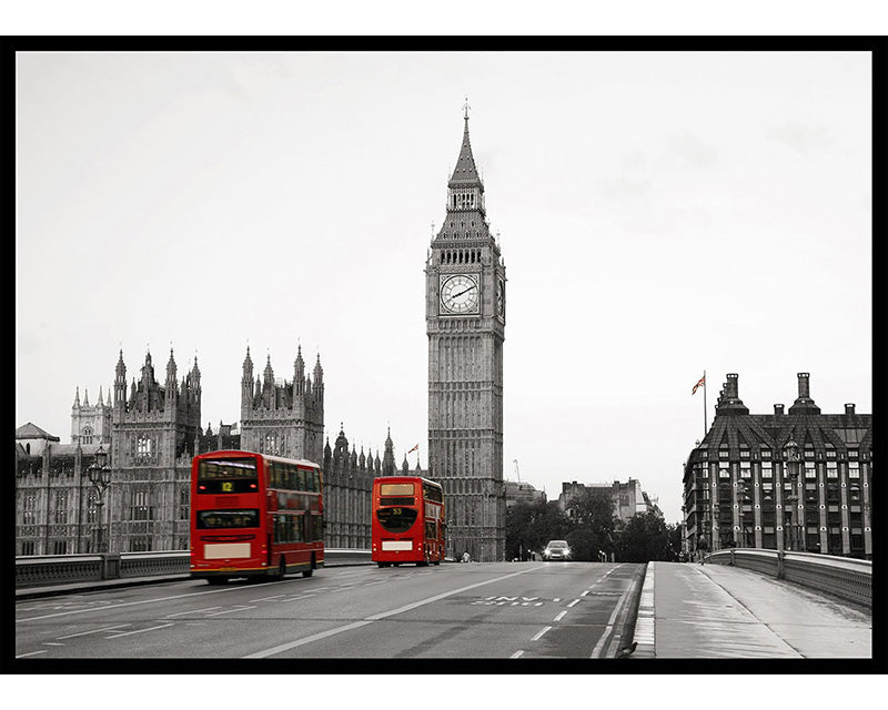 London Buses Poster