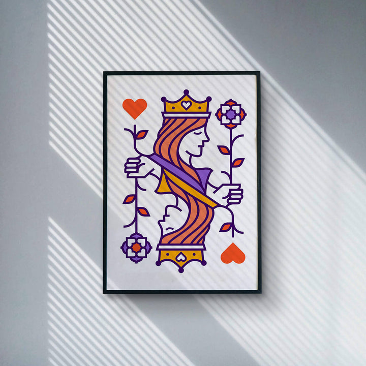 Queen of Hearts Poster