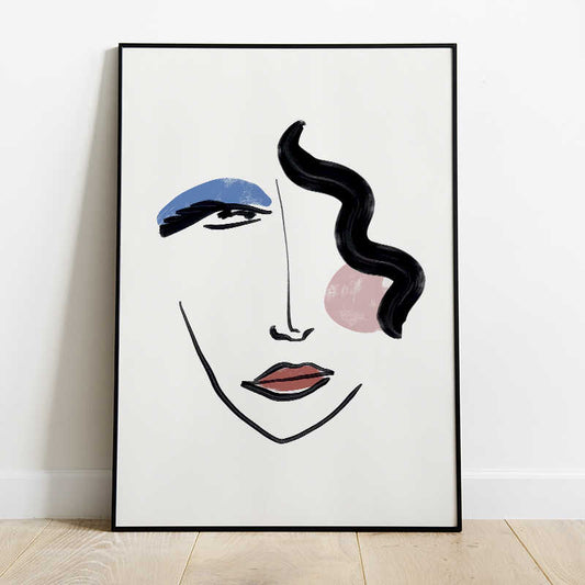 Abstract Face Poster Number 2
