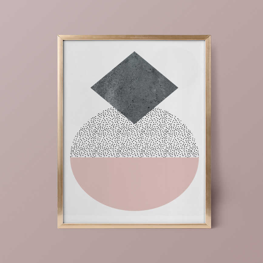 Abstract Layers Poster Number 1
