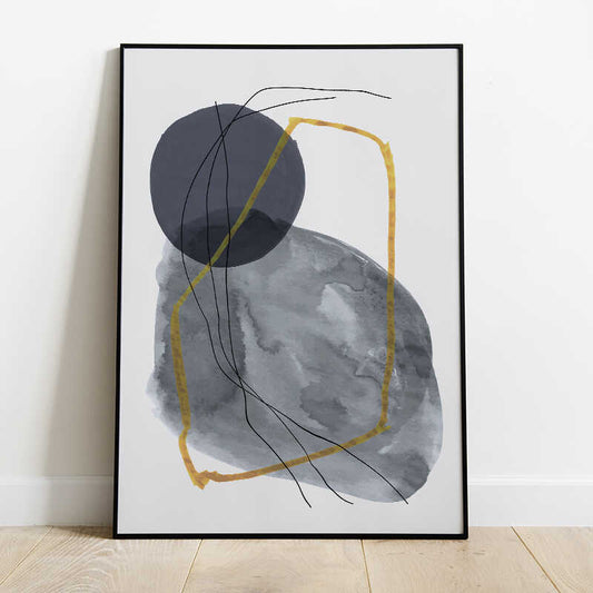 Abstract Pebbles Poster Number 2