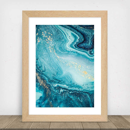 Blue Marble Poster