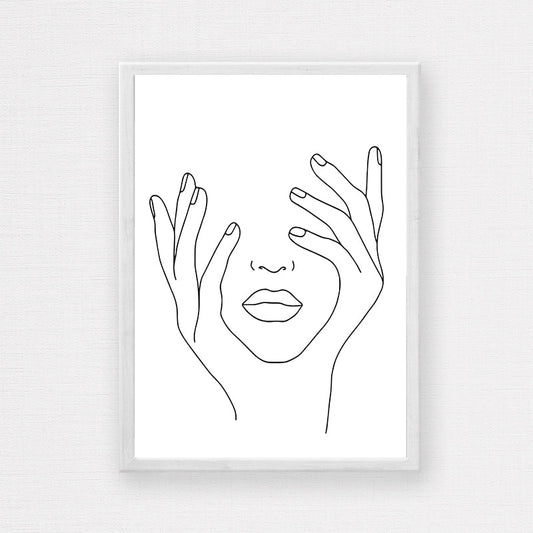 Femme Line Drawing Number 1