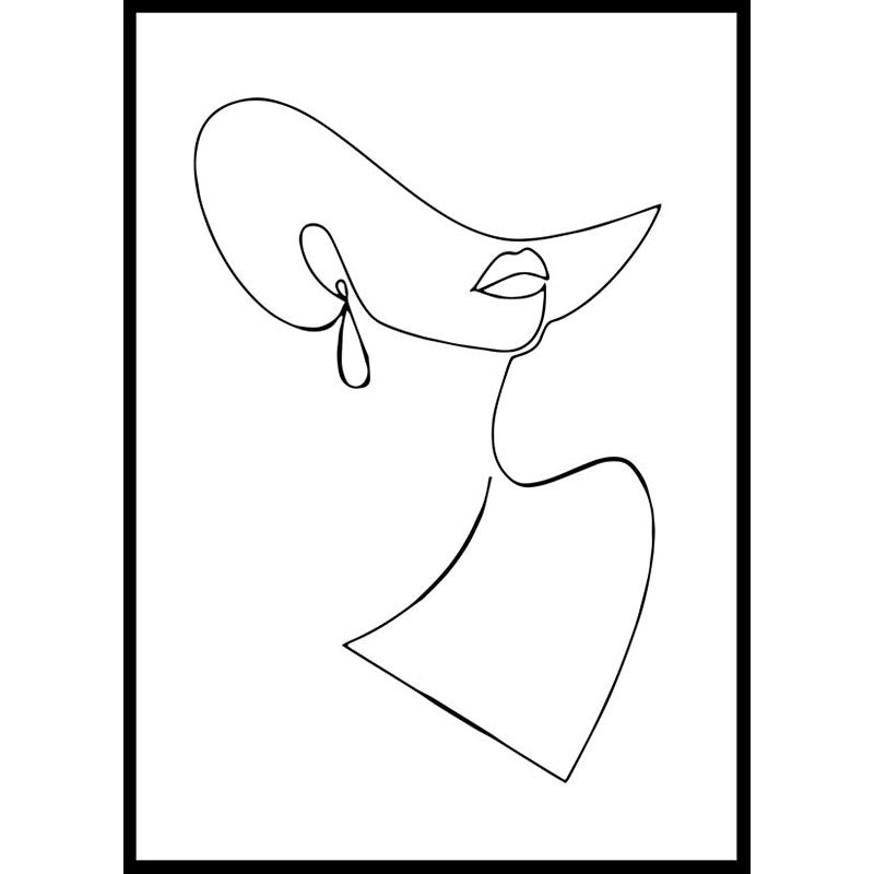 Femme Line Drawing Number 2