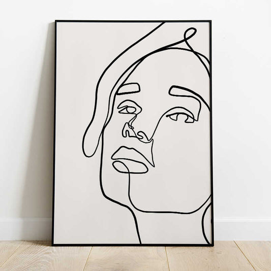 Femme Line Drawing Number 4