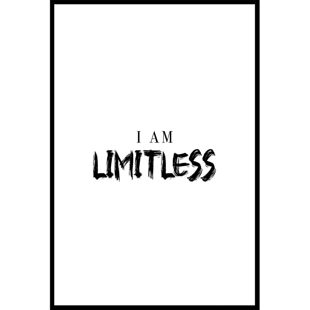 I Am Limitless Poster