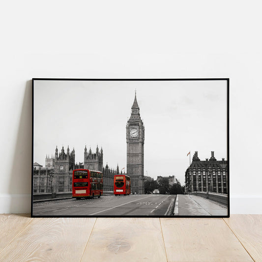 London Buses Poster