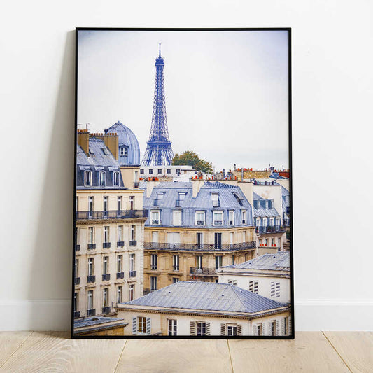 Paris Rooftops Poster