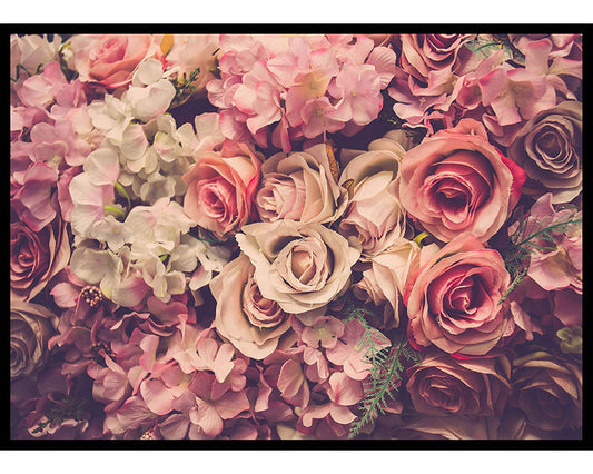 Pink Roses Poster
